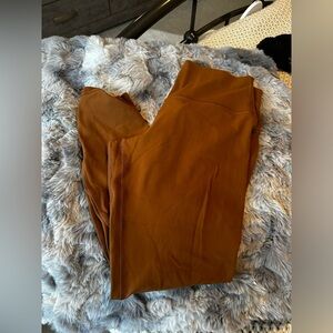 Lululemon Align High Rise Pant 25”- Copper Brown Size 10